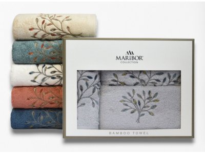 Подарунковий набір рушників Maribor - Amor Mint (Turkey), 3 штуки Подарунковий набір рушників Maribor - Amor Mint (Turkey), 3 штуки